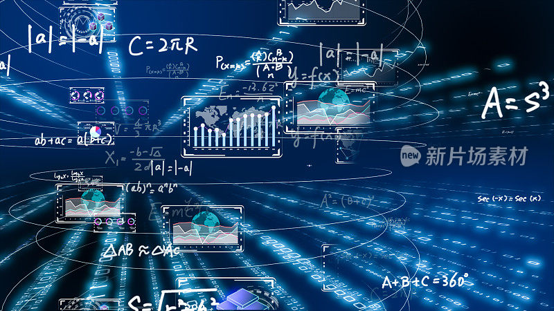 5G/6G和AI技术，全球通信网络概念。6 g业务图。全球业务。